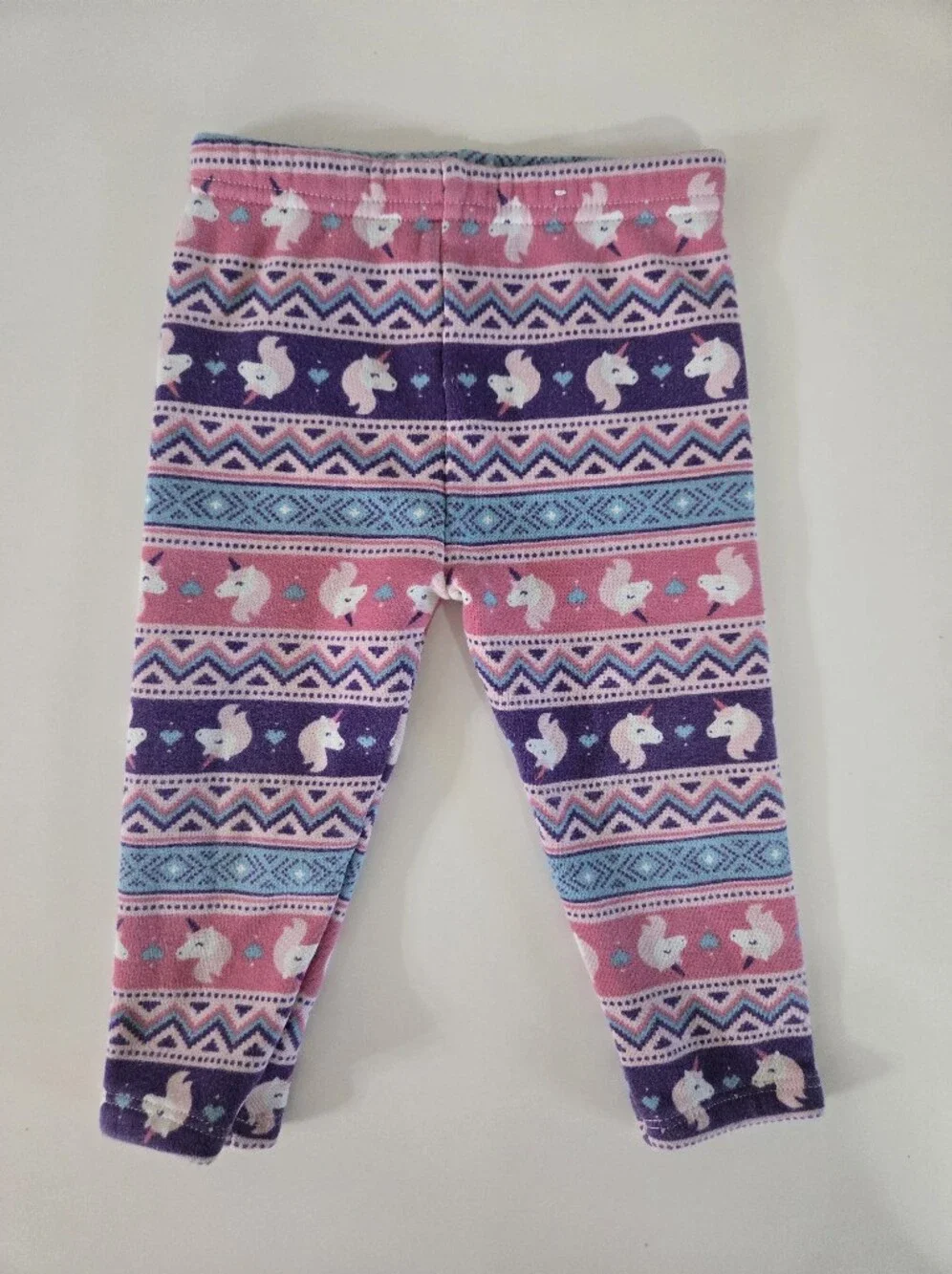 Garanimals Pink, Purple and Blue Unicorn Print Leggings